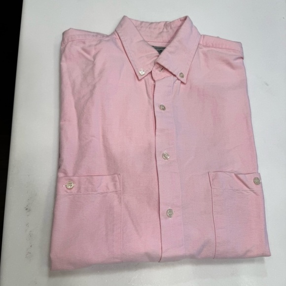 Paul Smith Men’s Button Down Shirt Pink Short Sleeve Size Medium - Picture 10 of 11